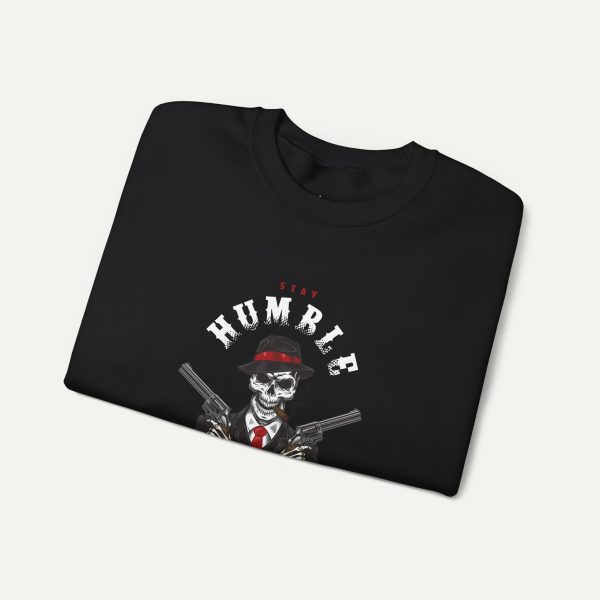 Humble Yet Ruthless Sweatshirt - Black - Image 3