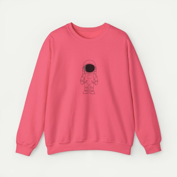 Stargazer's Journey Sweatshirt - Safety Pink