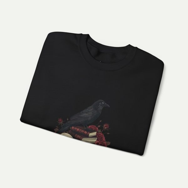 Smart Crow Sweatshirt - Black - Image 3