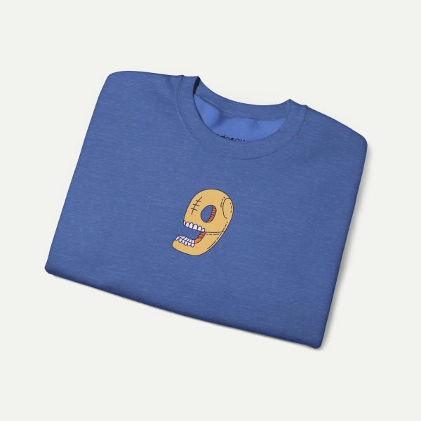 Nine Lives Sweatshirt - Heather Sport Royal - Image 3