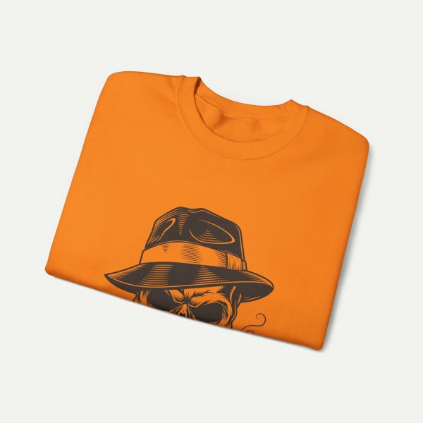 King of Smoke: A Legend Written in Ash Sweatshirt - Safety Orange - Image 3