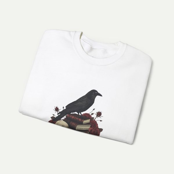 Smart Crow Sweatshirt - White - Image 3