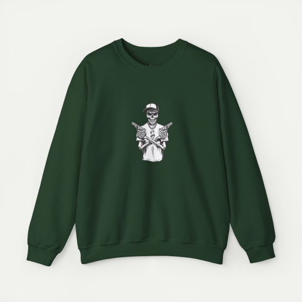 Bone King: Justice from the Shadows Sweatshirt - Forest Green