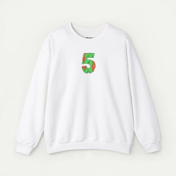 Five Alive Sweatshirt - White