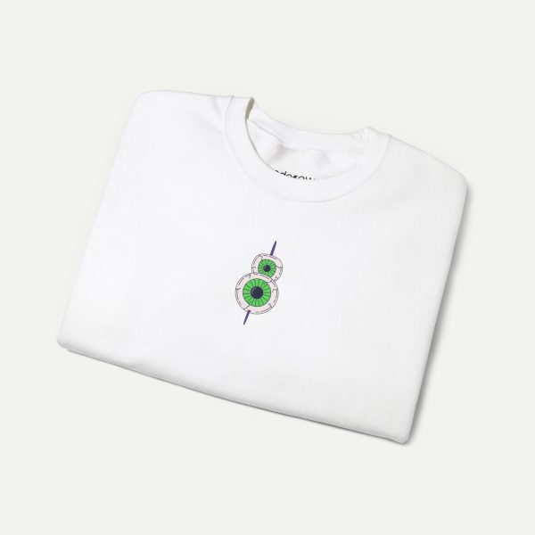 Third Eye Sweatshirt - White - Image 3