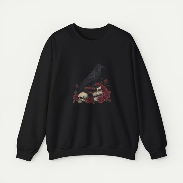 Smart Crow Sweatshirt - Black