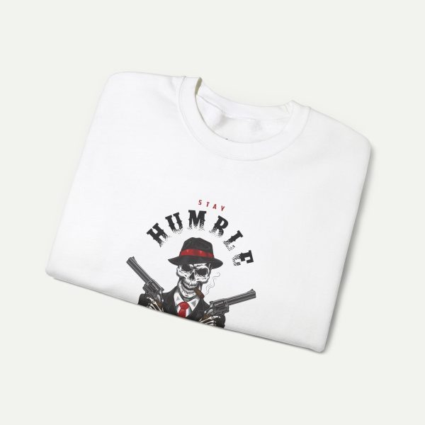 Humble Yet Ruthless Sweatshirt - White - Image 3