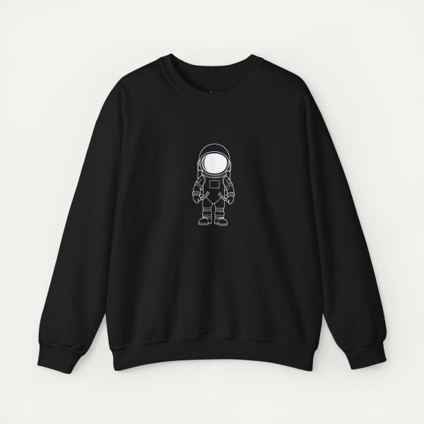 Stargazer's Journey Sweatshirt - Black