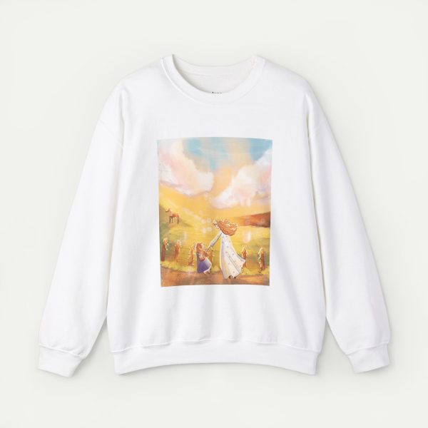 In Pursuit of Serenity Sweatshirt - White