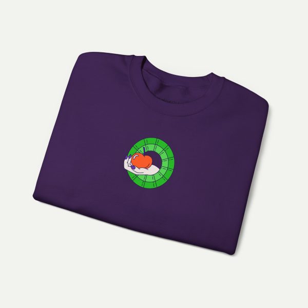 Apple of My Eye Sweatshirt - Purple - Image 3