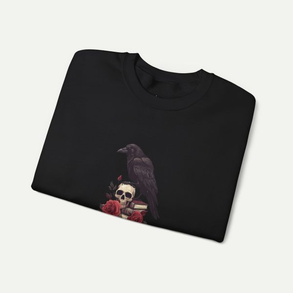 The Raven's Whisper Sweatshirt - Black - Image 3