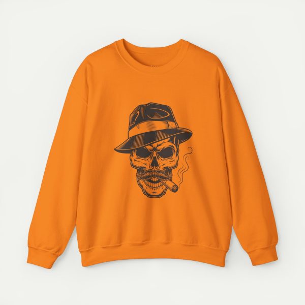 King of Smoke: A Legend Written in Ash Sweatshirt - Safety Orange