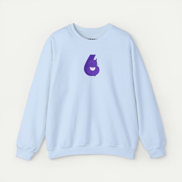 Devil Six Sweatshirt - Light Blue