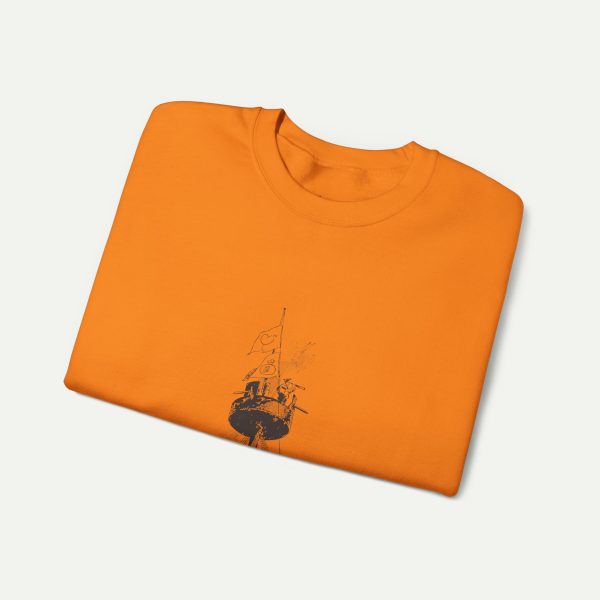 Hearts Afloat Sweatshirt - Safety Orange - Image 3