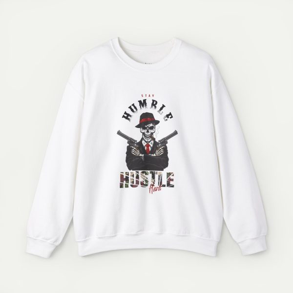 Humble Yet Ruthless Sweatshirt - White