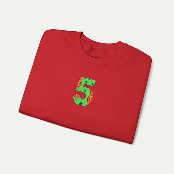 Five Alive Sweatshirt - Red - Image 3