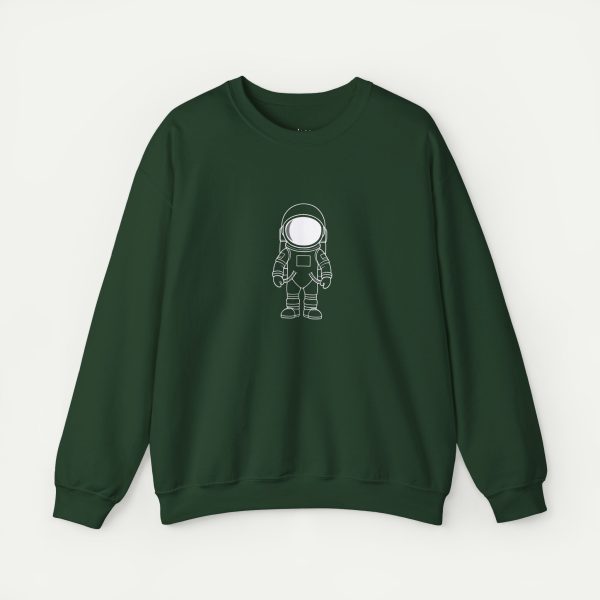 Stargazer's Journey Sweatshirt - Forest Green