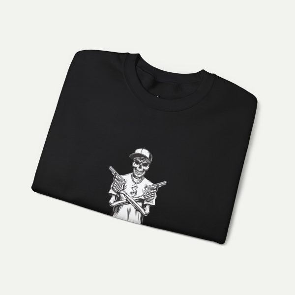 Bone King: Justice from the Shadows Sweatshirt - Black - Image 3