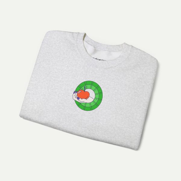 Apple of My Eye Sweatshirt - Ash - Image 3