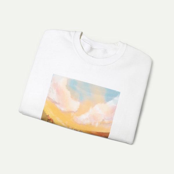 In Pursuit of Serenity Sweatshirt - White - Image 3