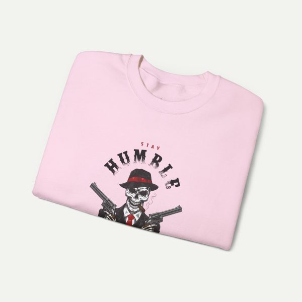 Humble Yet Ruthless Sweatshirt - Light Pink - Image 3