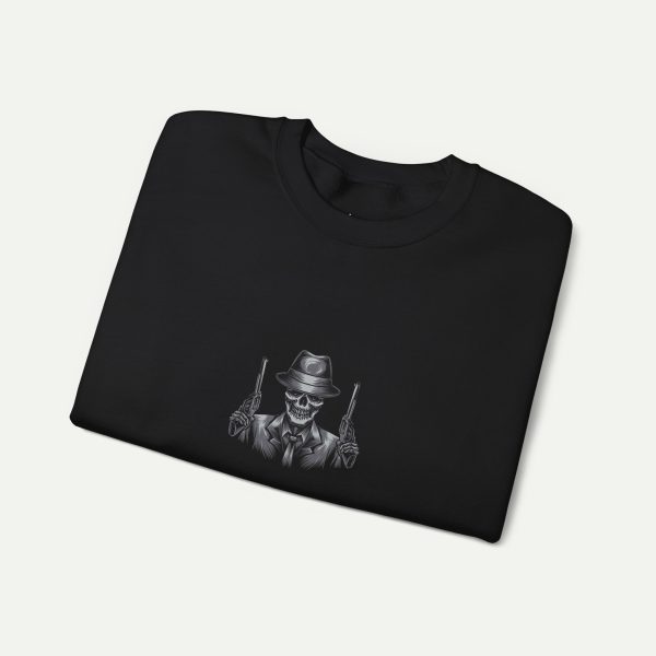 Master of the Shadows: Silent Gunslinger Sweatshirt - Black - Image 3