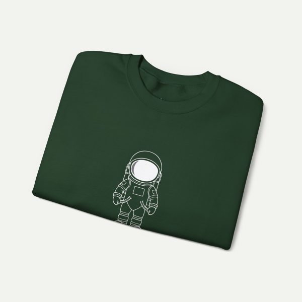 Stargazer's Journey Sweatshirt - Forest Green - Image 3