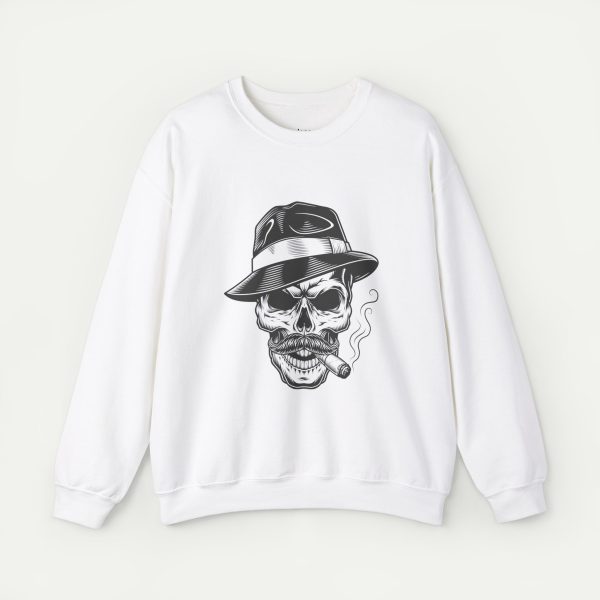 King of Smoke: A Legend Written in Ash Sweatshirt - White